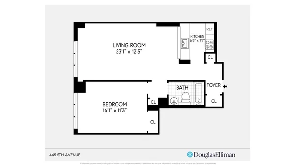$1,100,000 | 445 5th Avenue, Unit 15A | Midtown South