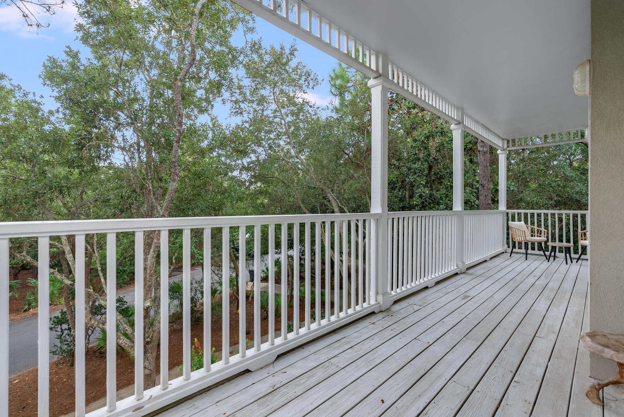 180 Wilderness Way Santa Rosa Beach, FL 32459 - Photo 19 of 69 a view of balcony with wooden floor