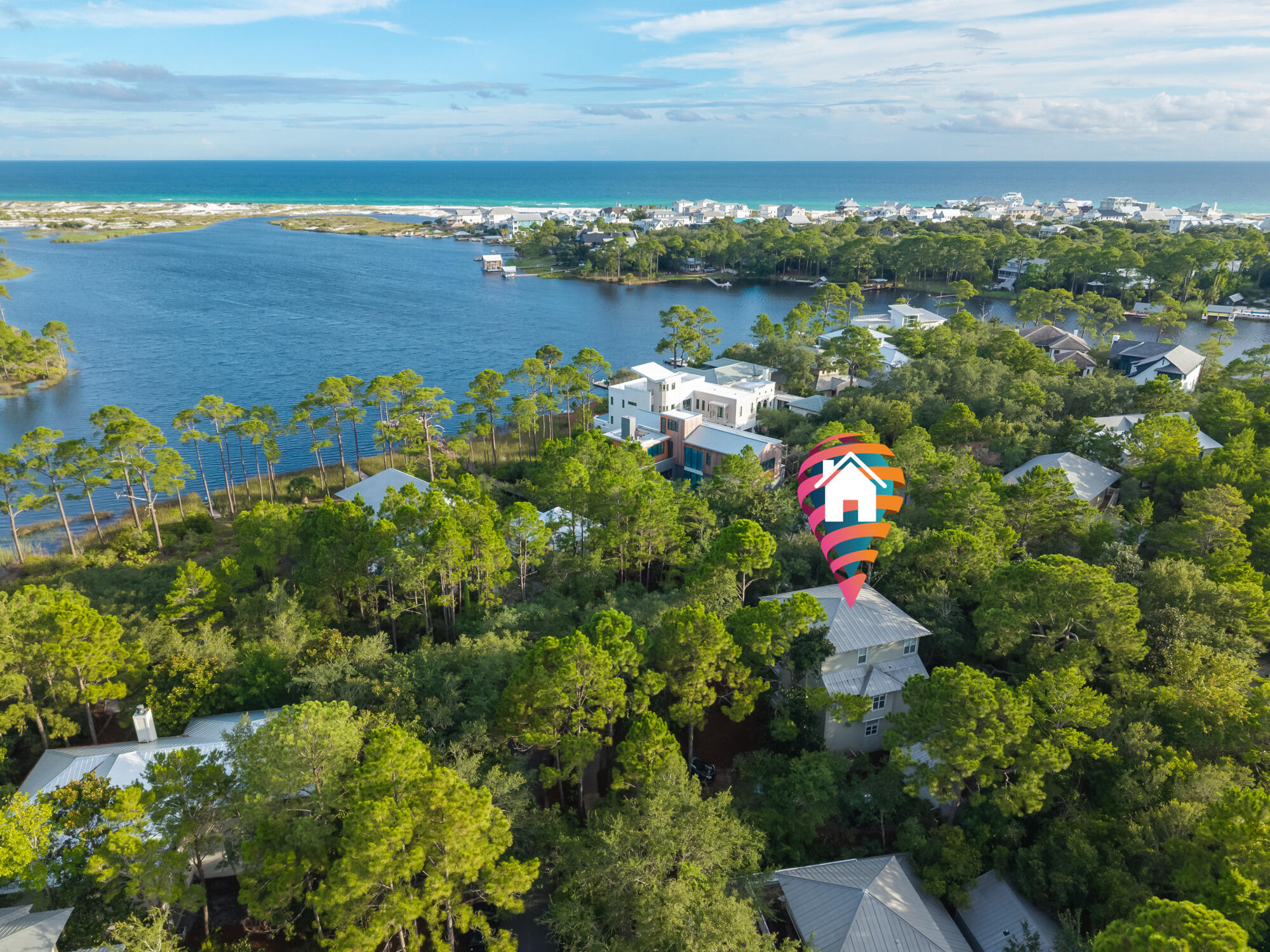 180 Wilderness Way Santa Rosa Beach, FL 32459 - Photo 2 of 69 180 wilderness way drone