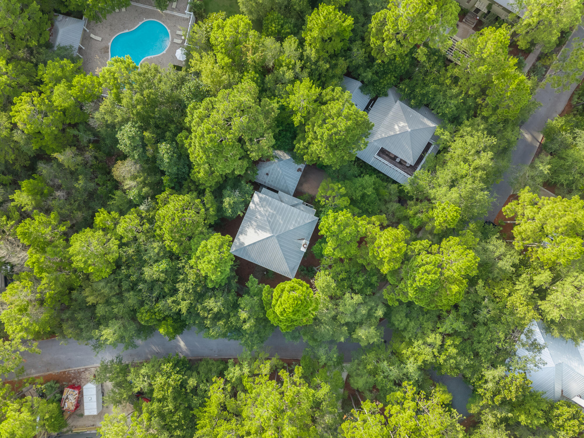 180 Wilderness Way Santa Rosa Beach, FL 32459 - Photo 43 of 69 an aerial view of a house with a yard and lake view