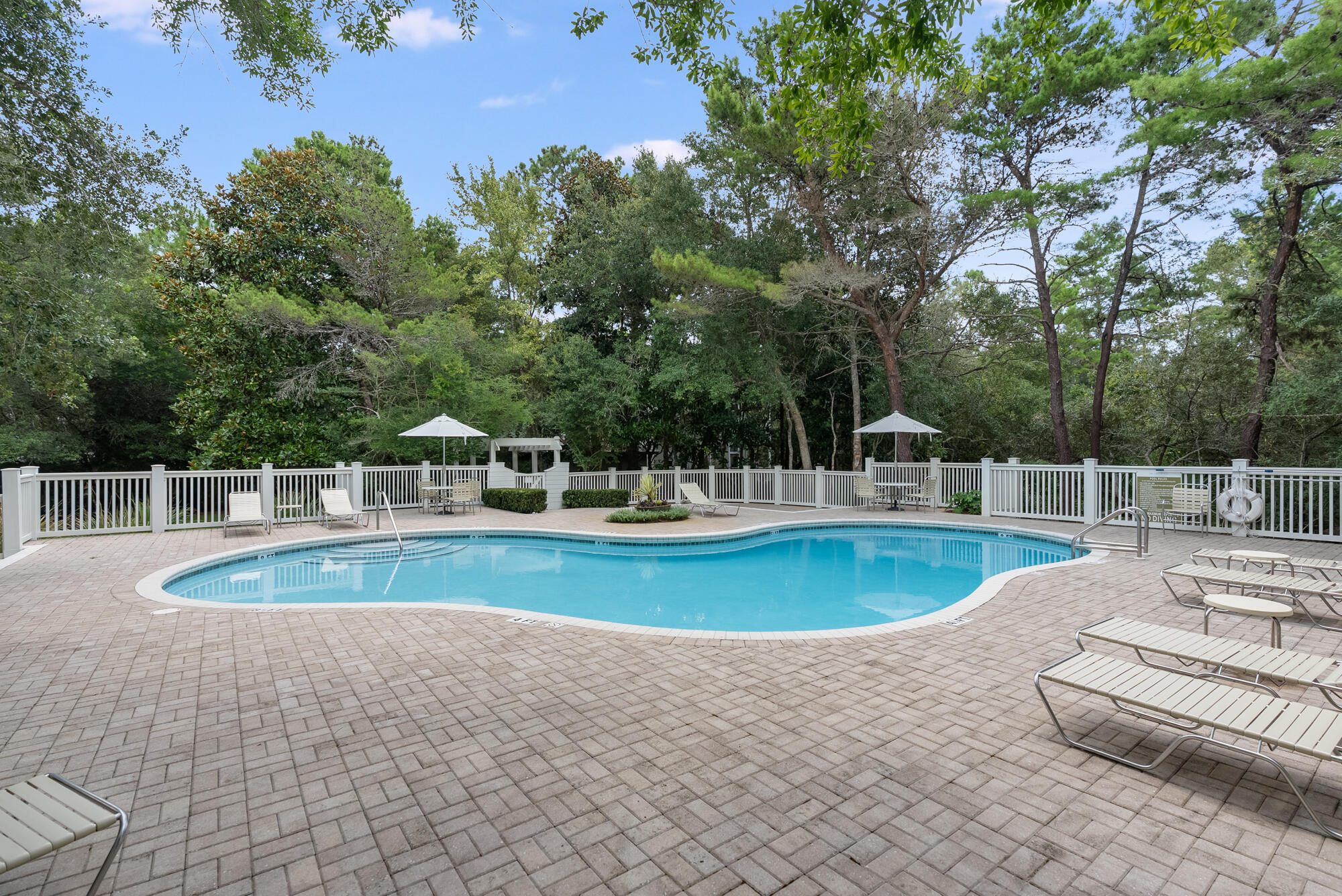 180 Wilderness Way Santa Rosa Beach, FL 32459 - Photo 62 of 69 a view of a swimming pool with a patio