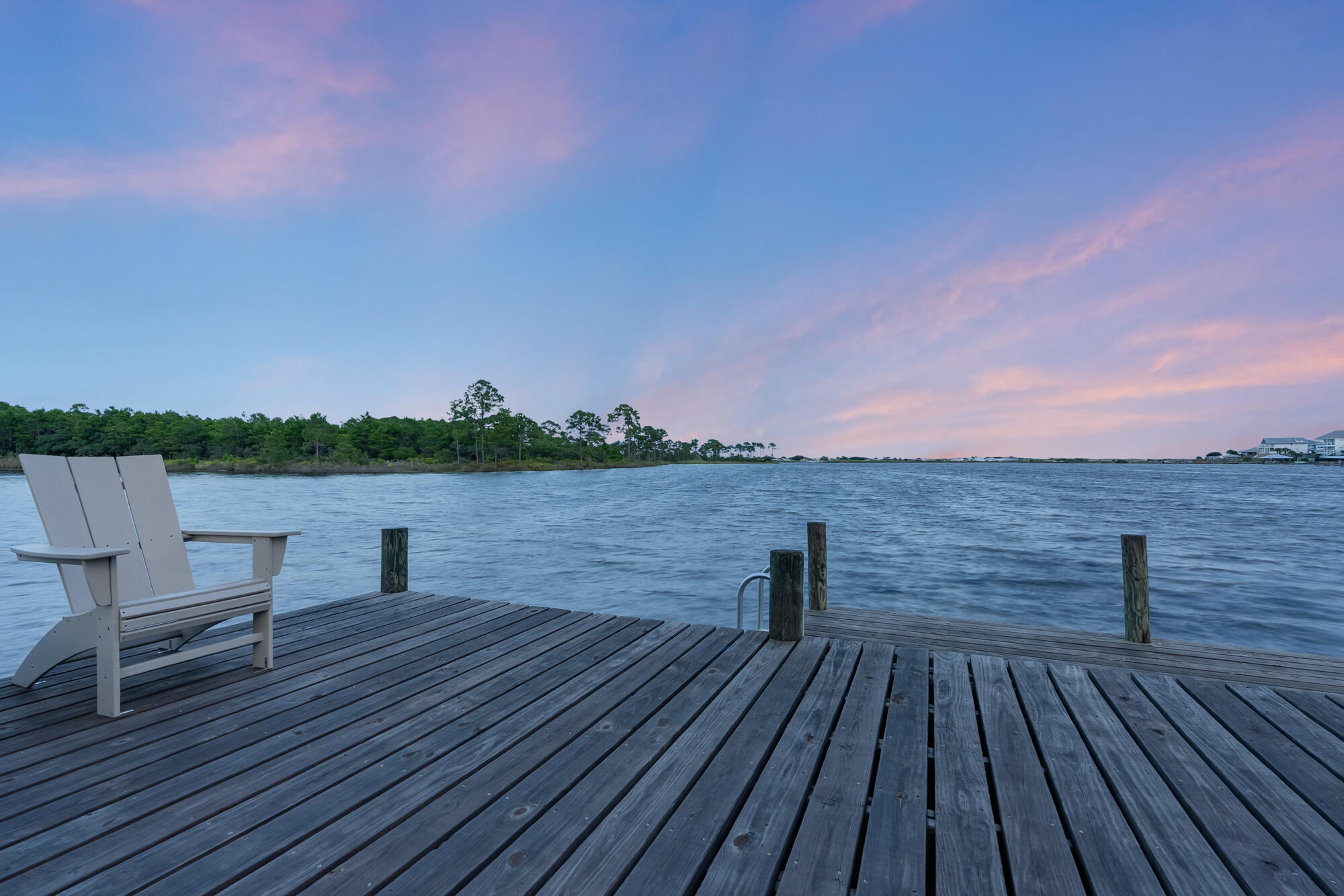 180 Wilderness Way Santa Rosa Beach, FL 32459 - Photo 68 of 69 a view of a terrace with wooden floor and lake view
