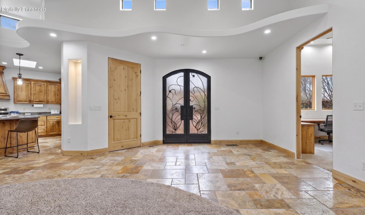 98 South Bridge Road Rockville, UT 84763 - Photo 10 of 67 Entry Hall – Custom Iron Doors