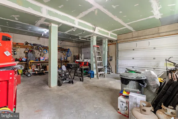 a view of a storage room with a lot of stuff