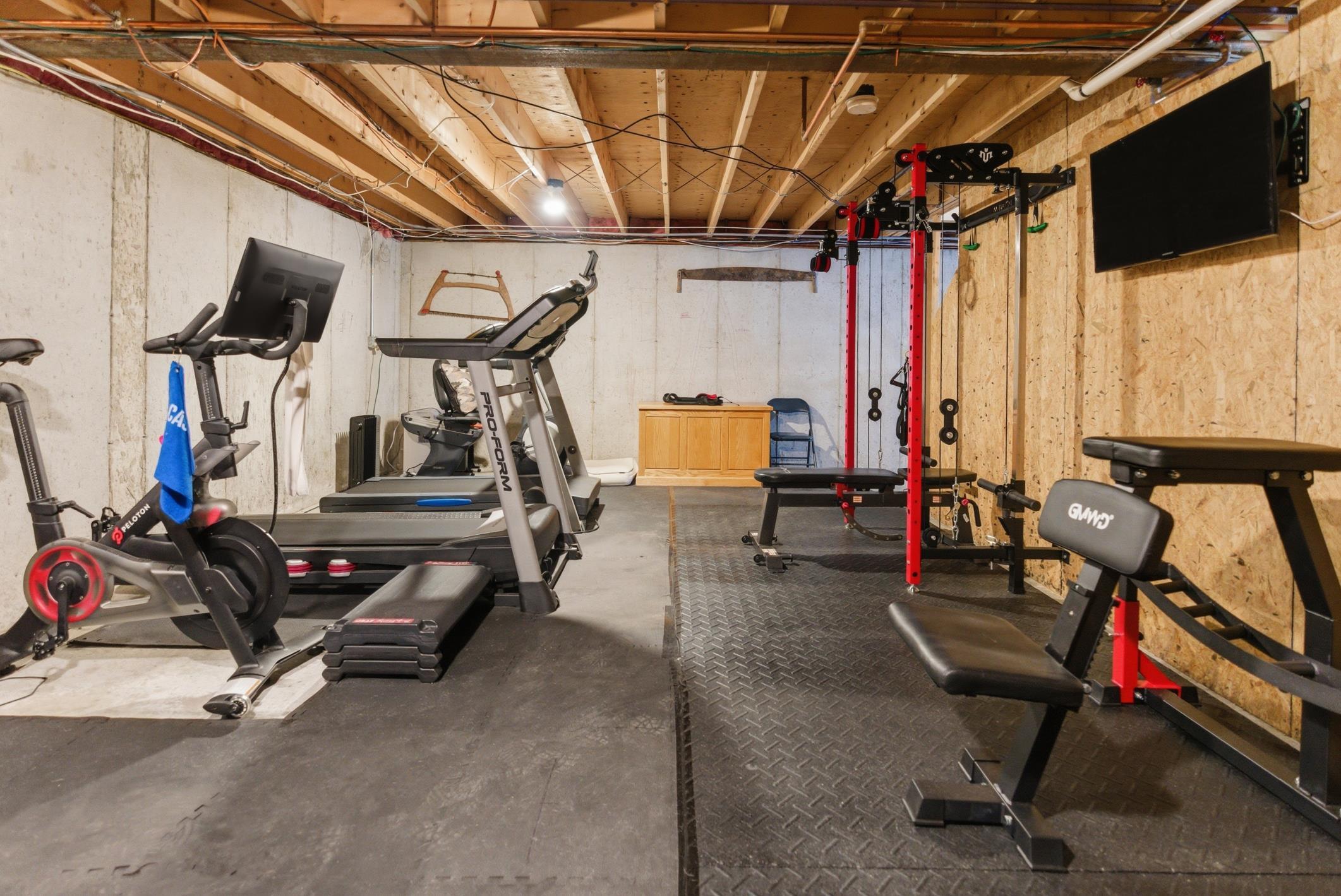 105 Dyer Road Lewiston, ME 04240 - Photo 91 of 110 Basement Gym Area 2