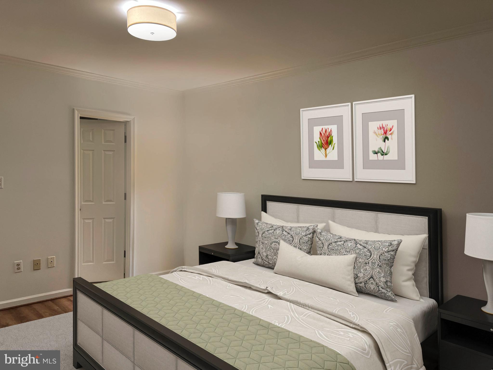 5008 Baltan Road Bethesda, MD 20816 - Photo 62 of 76 LL Guest/Bedroom-virtually staged