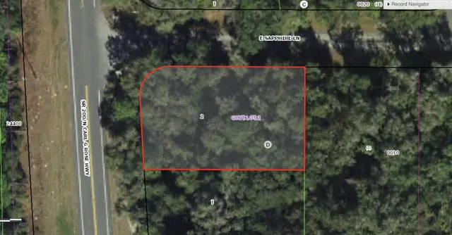 a view of a small yard