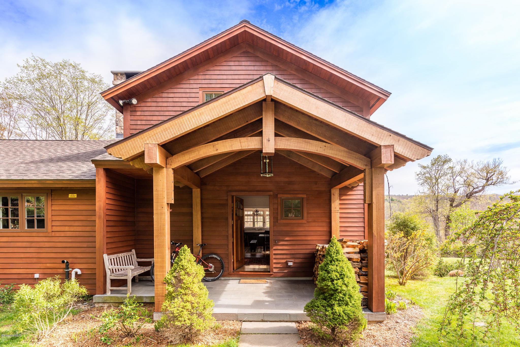 139 Lime Kiln Road Lenox, MA 01240 - Photo 3 of 55 Covered Porch Entry