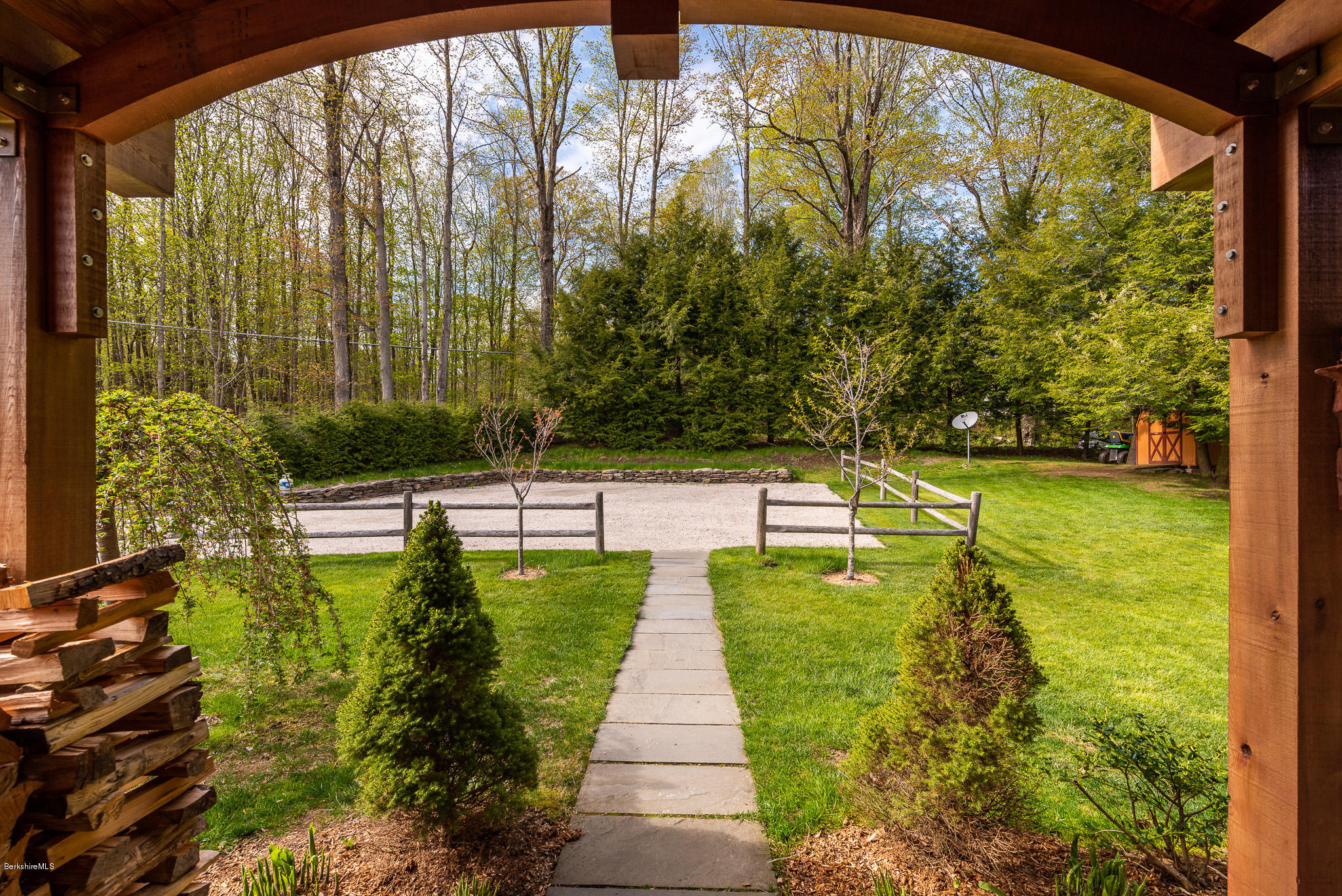 139 Lime Kiln Road Lenox, MA 01240 - Photo 5 of 55 View from the Front Door