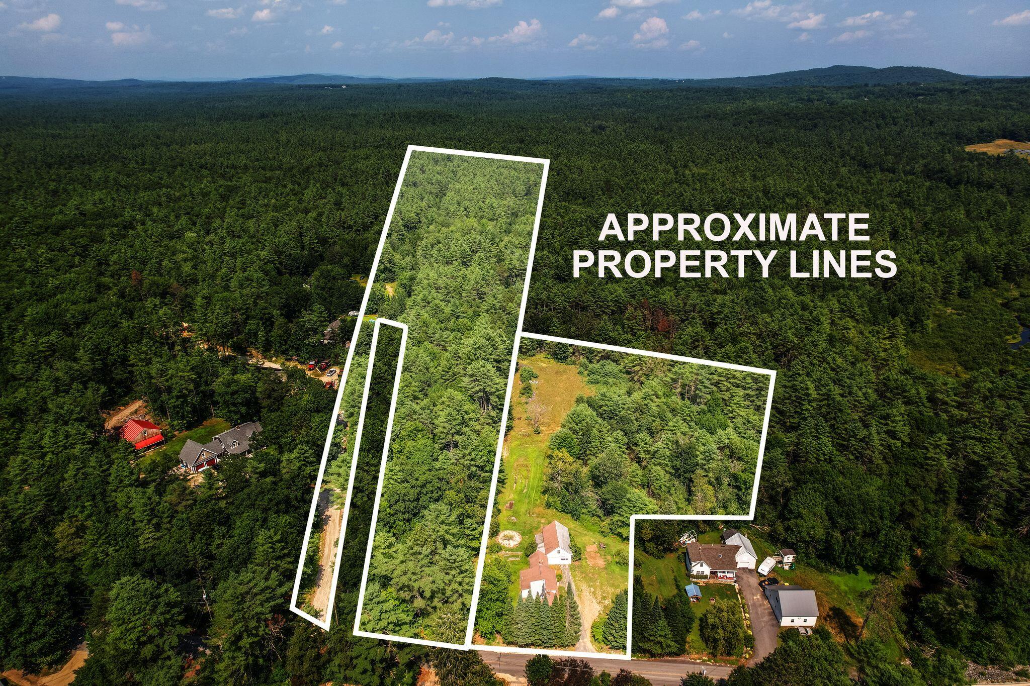 55 Cooks Mill Road Casco, ME 04015 - Photo 47 of 47 DJI_0148 Property Outline