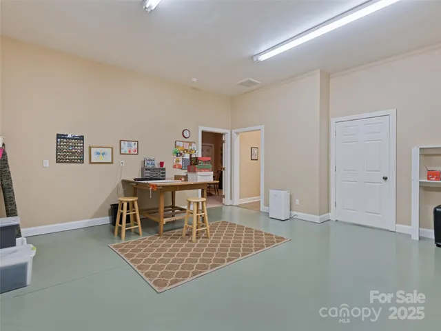 a outdoor space with furniture and garden view