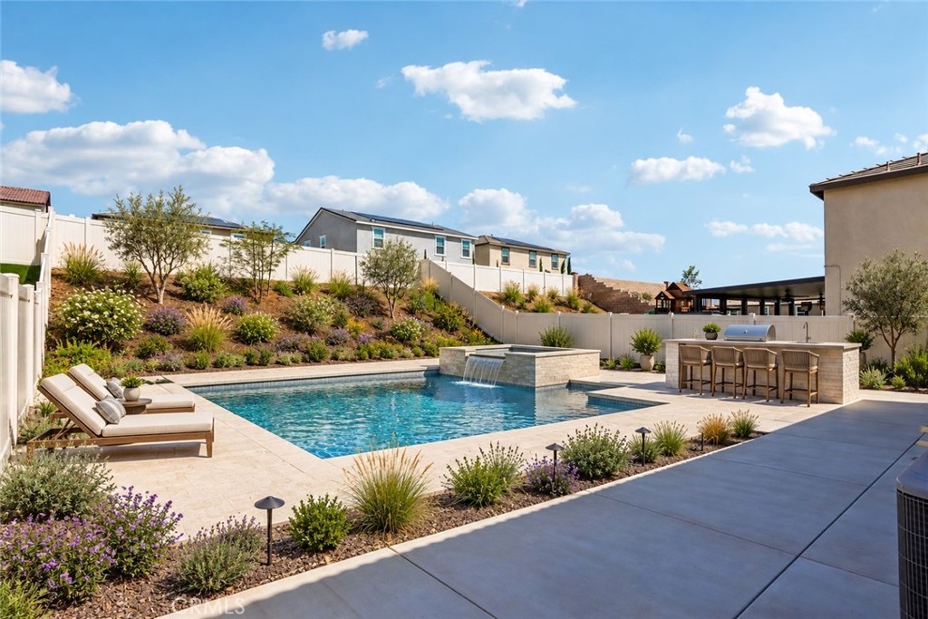 18840 Nanza Street Riverside, CA 92508 - Photo 3 of 42 AI Staged - Backyard w/Pool