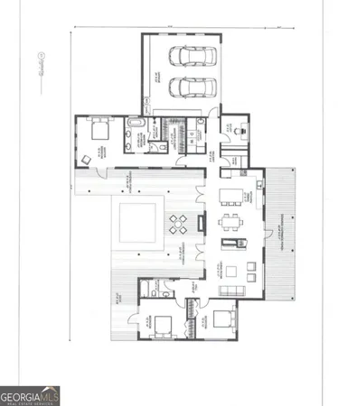 a picture of a floor plan