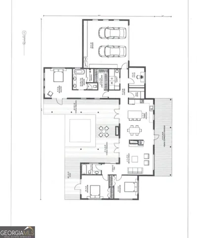 a picture of a floor plan