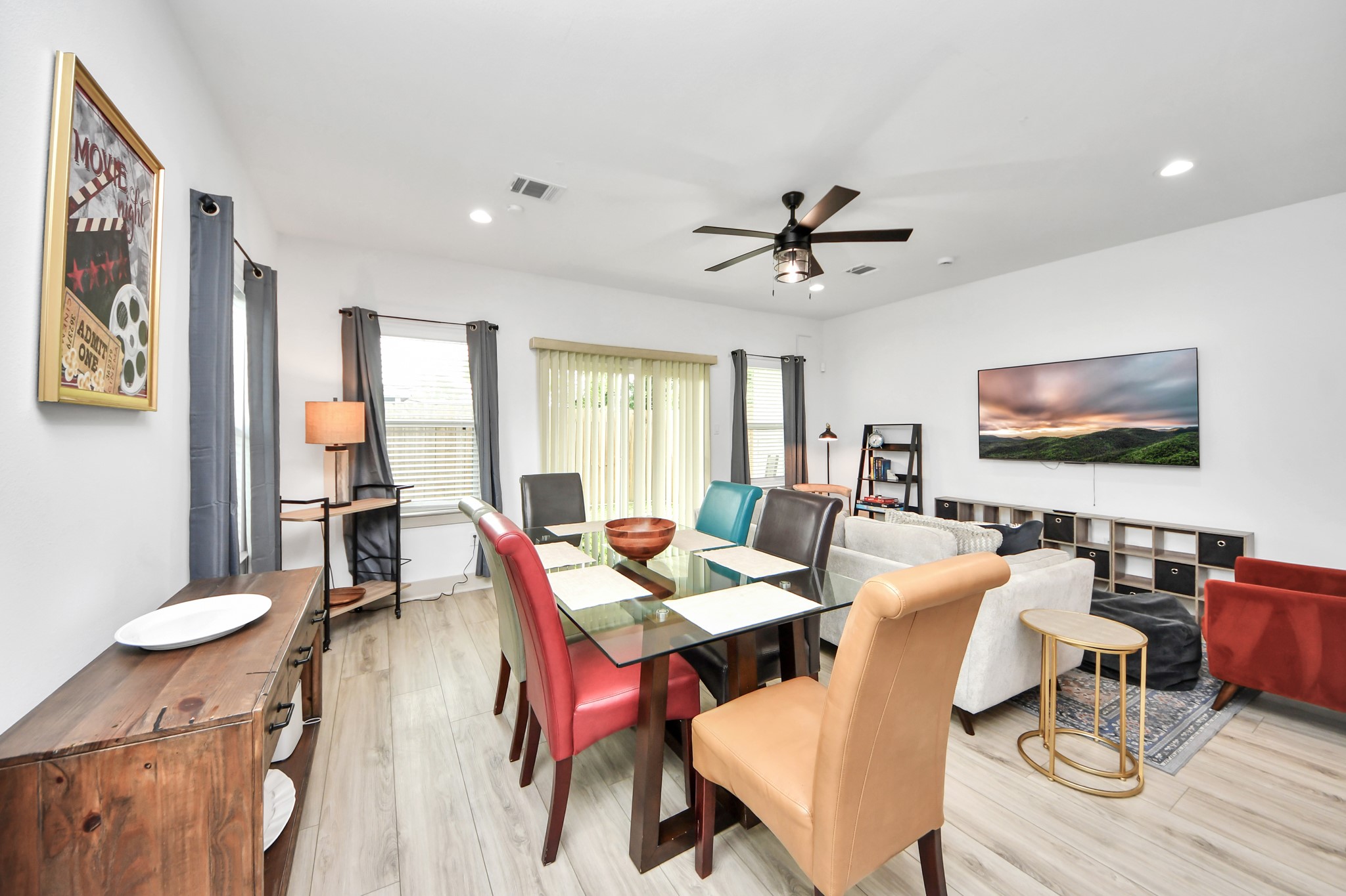 837 West Little York Road, Unit 1 Houston, TX 77091 - Photo 32 of 32 Spacious living area with an open floor plan connecting seamlessly to the kitchen and dining spaces.