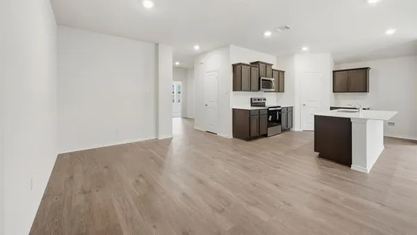 a view of empty room