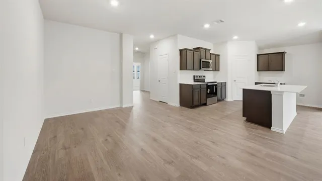 a view of empty room