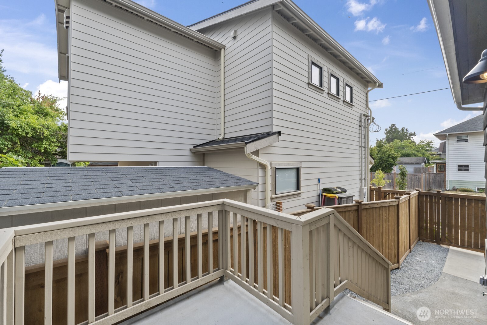101 North 51st Street Seattle, WA 98103 - Photo 31 of 38 a view of a house with wooden fence