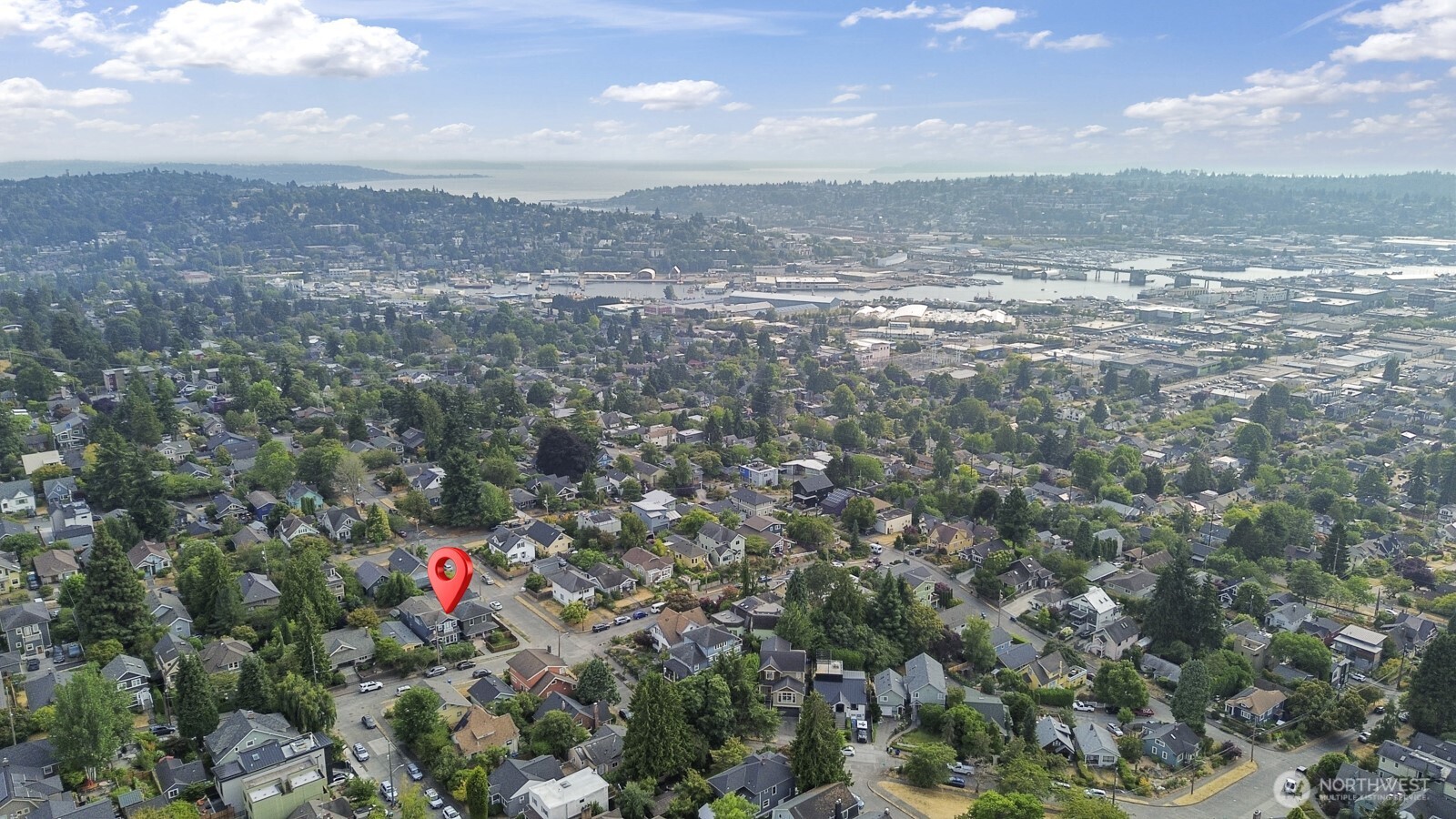 101 North 51st Street Seattle, WA 98103 - Photo 34 of 38 a view of city and mountain