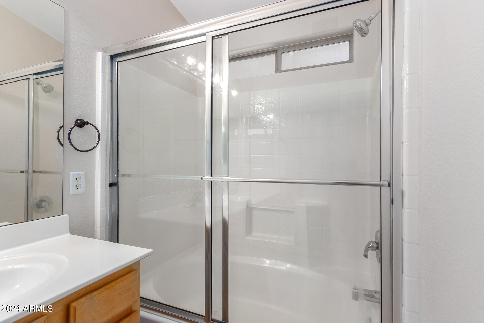4007 East Ironhorse Road Gilbert, AZ 85297 - Photo 21 of 33 a bathroom with a shower and a sink