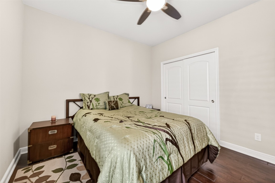 2719 Intrepid Trail Rosenberg, TX 77471 - Photo 30 of 50 a bed sitting in a bedroom next to a window