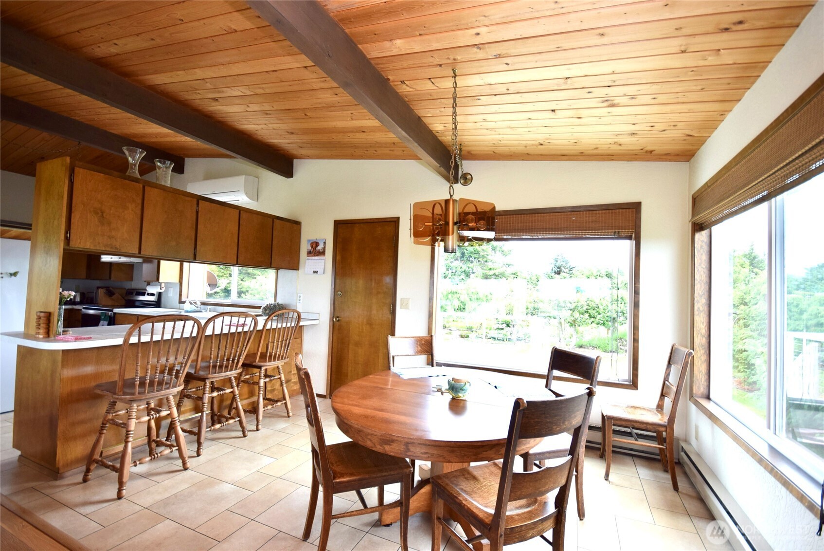 330 East Anderson Road Sequim, WA 98382 - Photo 11 of 33 a view of a dining room with furniture window and outside view