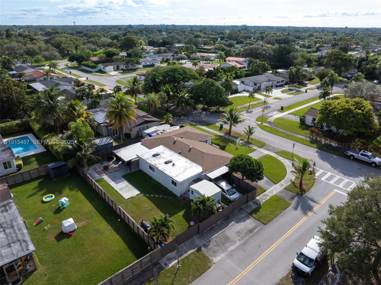 10431 Southwest 93rd Street Miami, FL 33176 - Photo 41 of 76 an aerial view of a house a yard swimming pool and outdoor seating