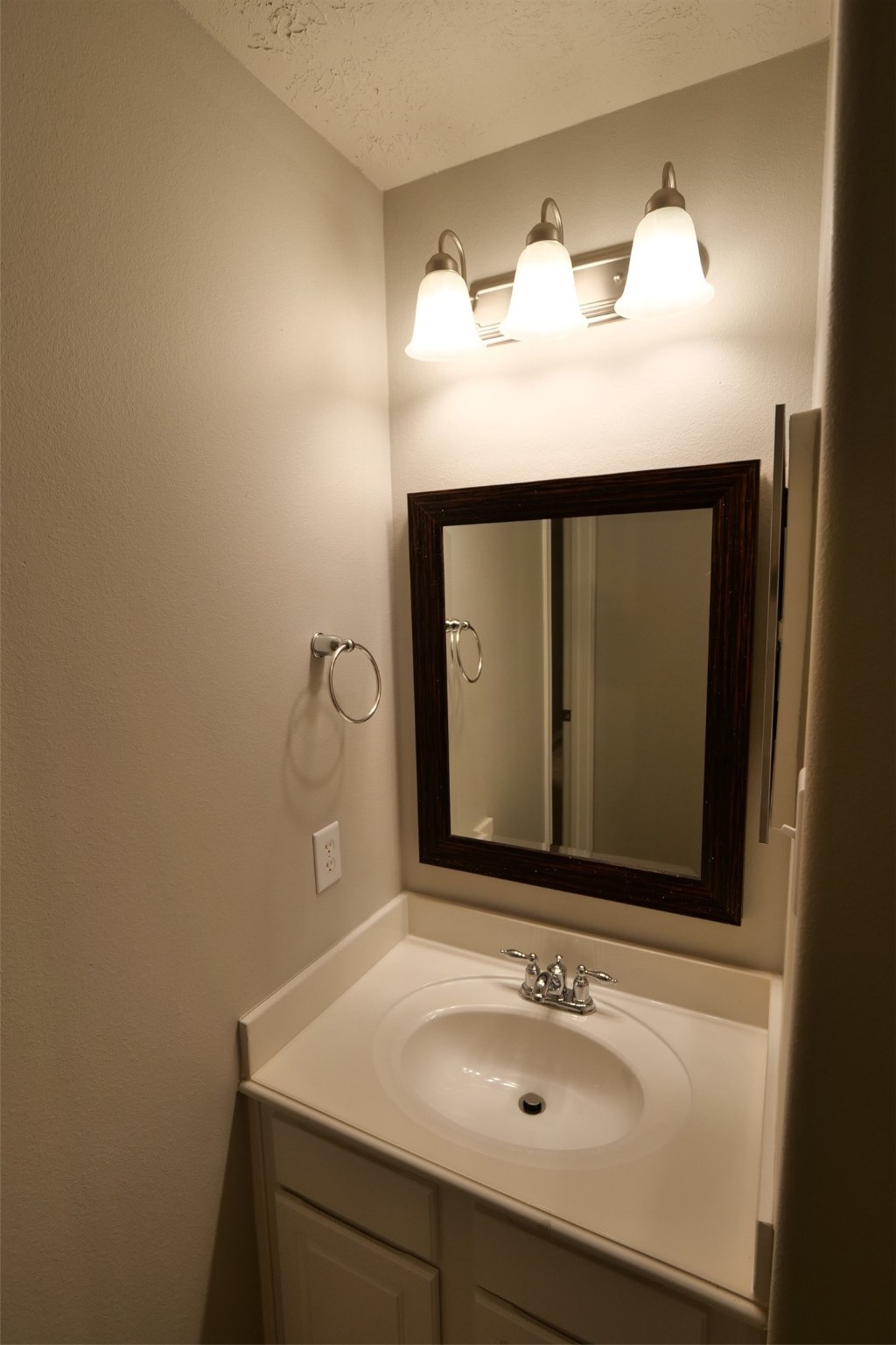 5414 Trammel Drive Spring, TX 77388 - Photo 19 of 28 a bathroom with a sink vanity and a mirror