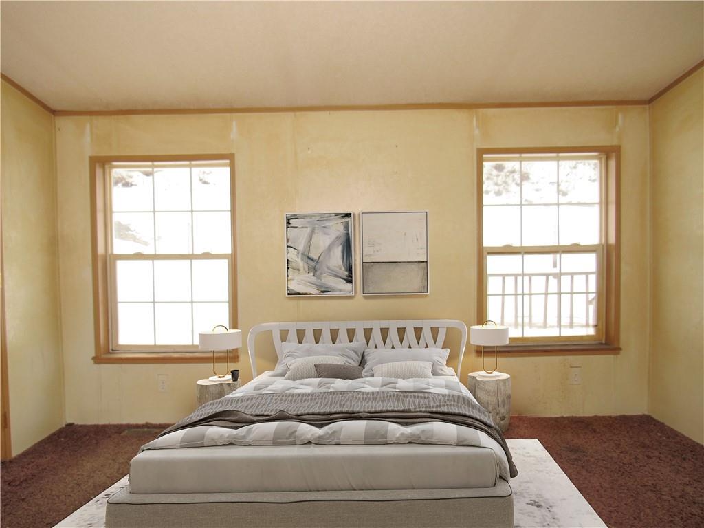 121 Hoy Run Road Spraggs, PA 15362 - Photo 19 of 25 a bedroom with bed and window