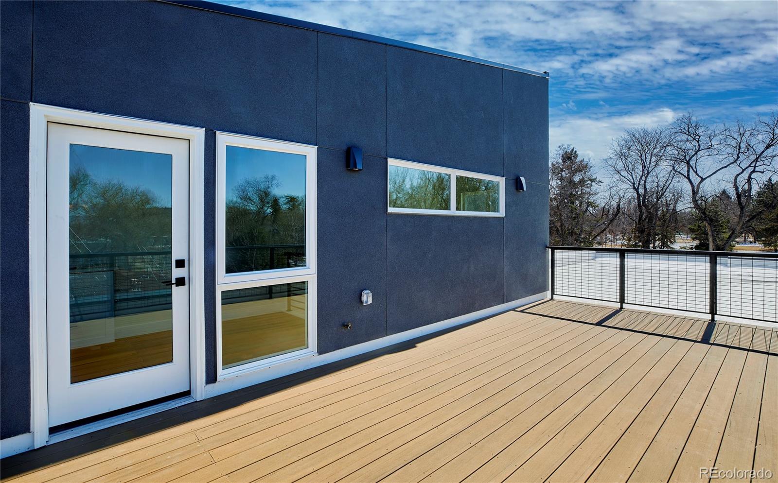 2951 East Evans Avenue Denver, CO 80210 - Photo 13 of 39 a view of a backyard of a house
