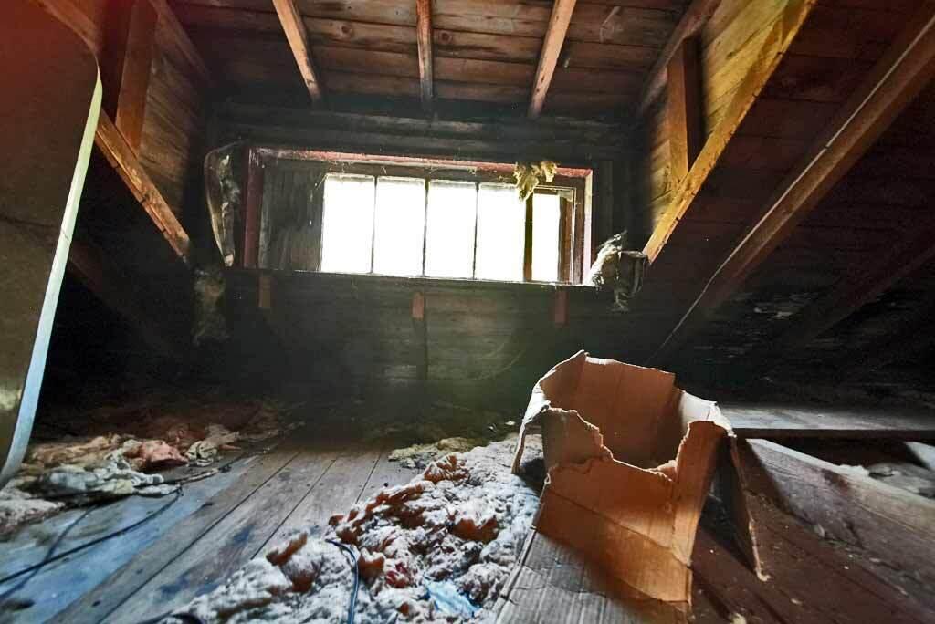 404 Calais Road Danforth, ME 04424 - Photo 39 of 40 attic-calais-rd-danforth-1