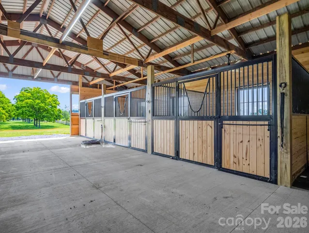 a view of a park with tree s