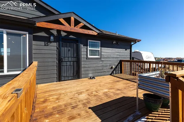 a view of deck with patio