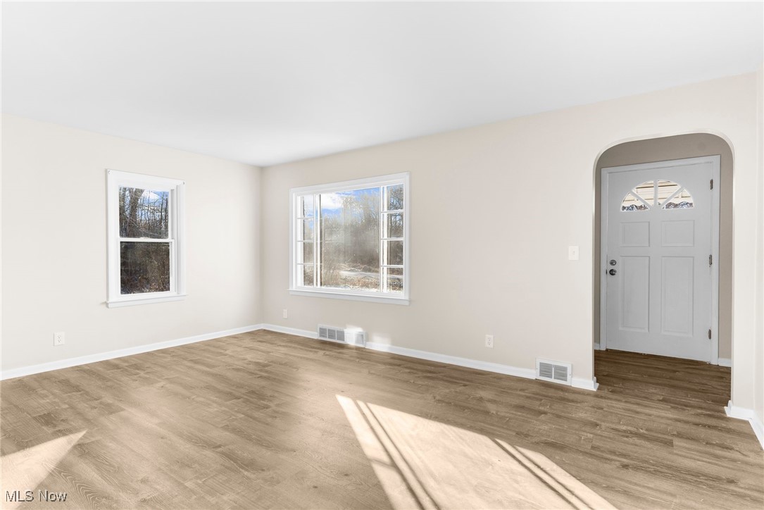 3441 Bell Wick Road Hubbard, OH 44425 - Photo 6 of 22 Spare room featuring light wood-type flooring