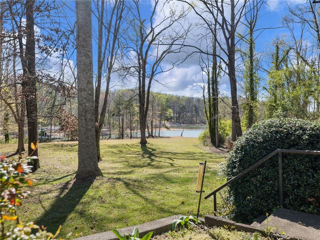 2741 Old Dawsonville Road Gainesville, GA 30506 - Photo 7 of 18 a view of a yard with trees