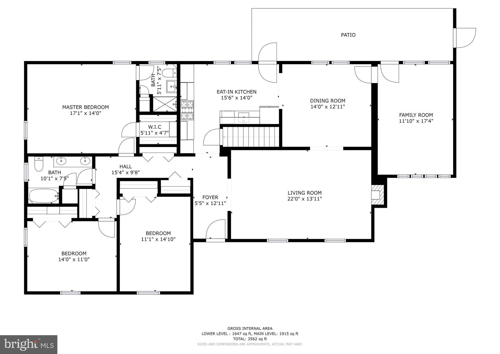 3941 Hawthorne Road Ellicott City, MD 21042 - Photo 35 of 37 Floor Plan