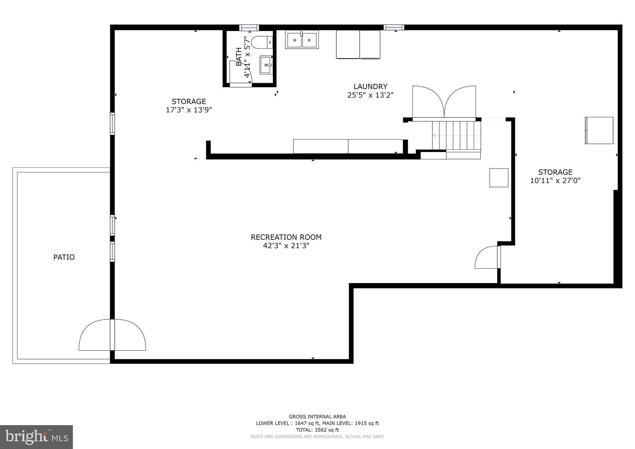 3941 Hawthorne Road Ellicott City, MD 21042 - Photo 36 of 37 Floor Plan