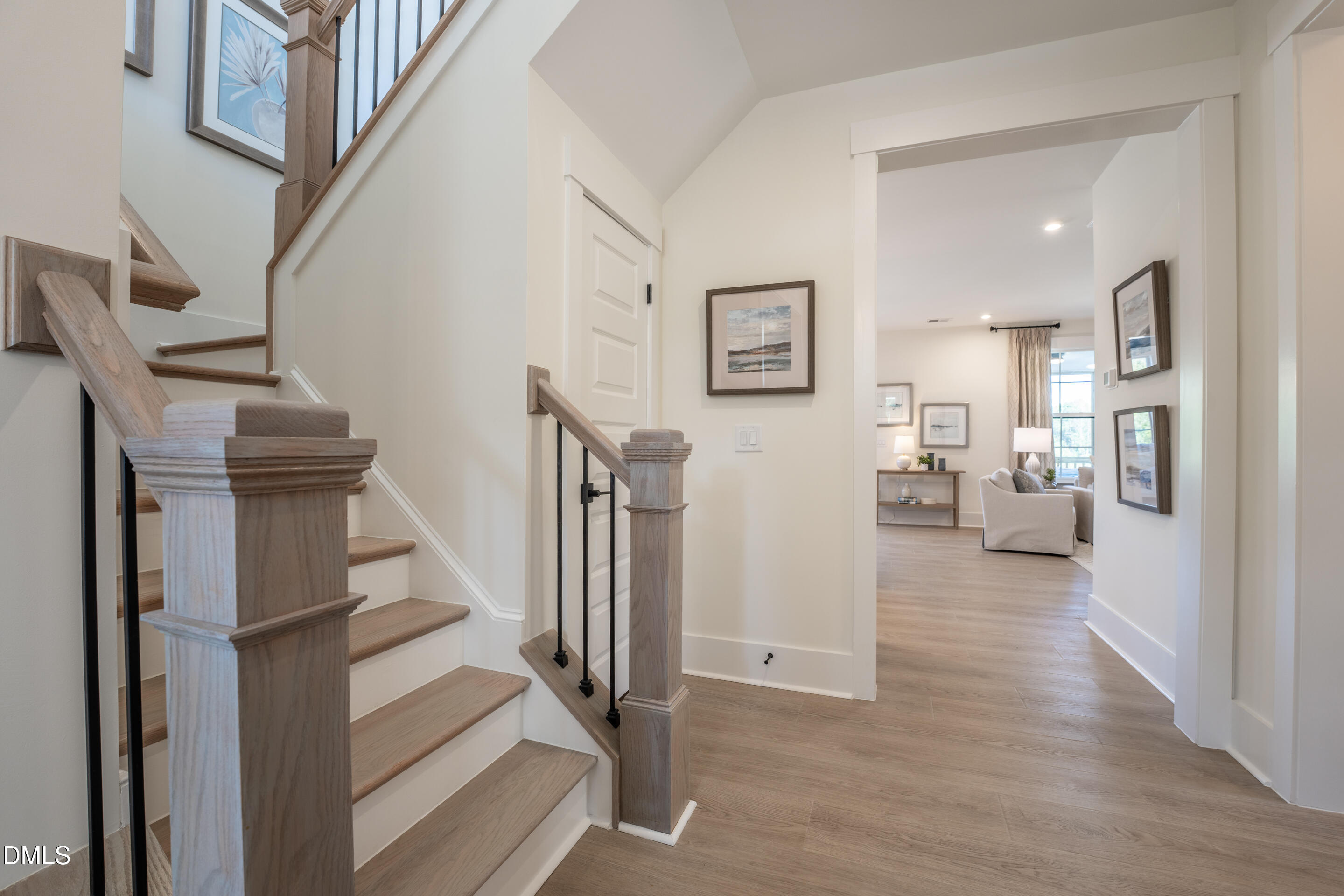 415 Heidi May Way Carthage, NC 28327 - Photo 4 of 48 a view of entryway and hall with wooden floor