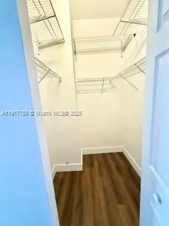 a view of a small space