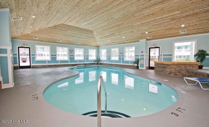 9201 Coast Guard Road, Unit B204 Emerald Isle, NC 28594 - Photo 19 of 29 Indoor Pool View #2