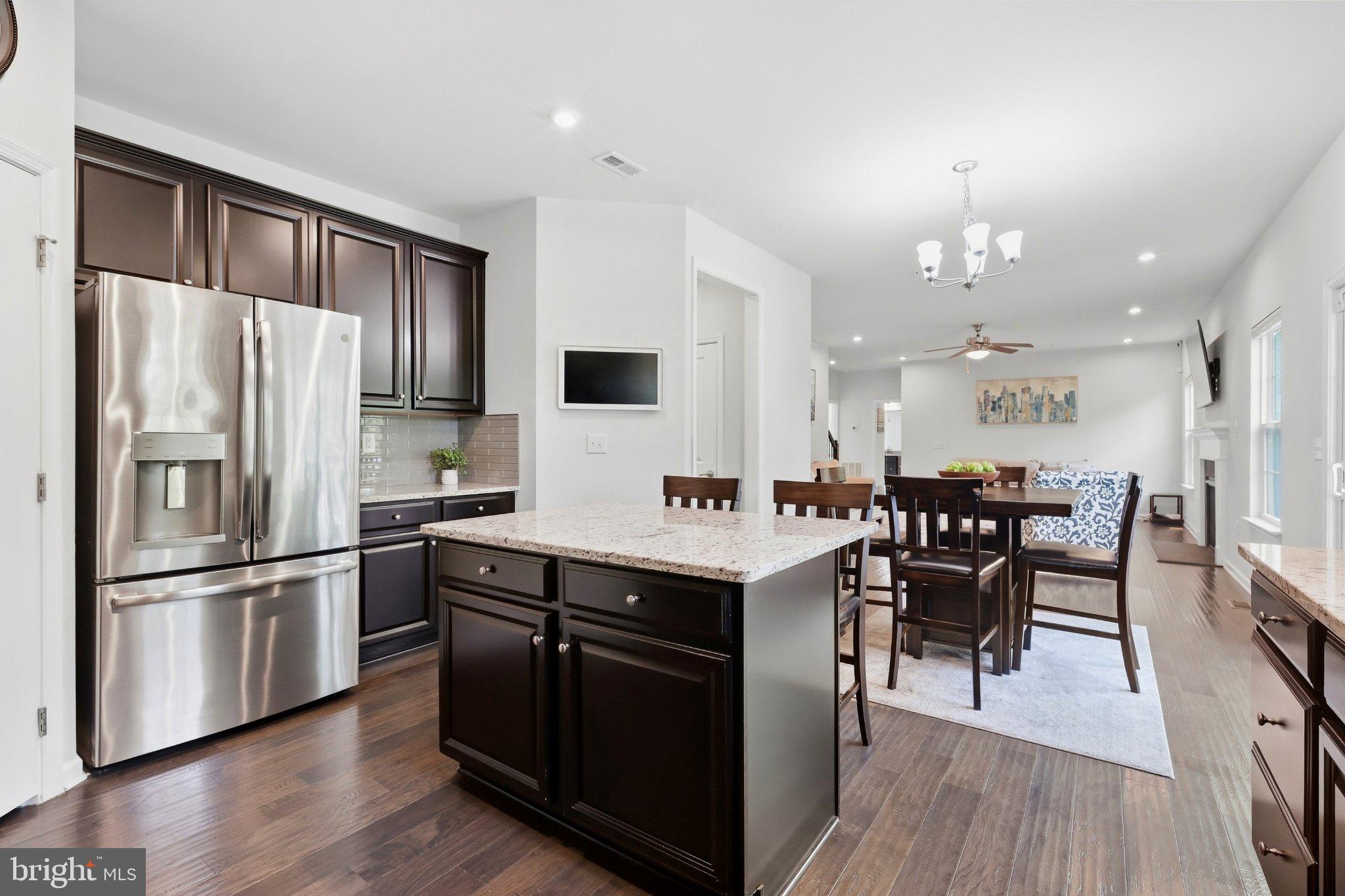 47 Ryans Mill Road Jamison, PA 18929 - Photo 18 of 60 Open-concept kitchen flows into the dining area