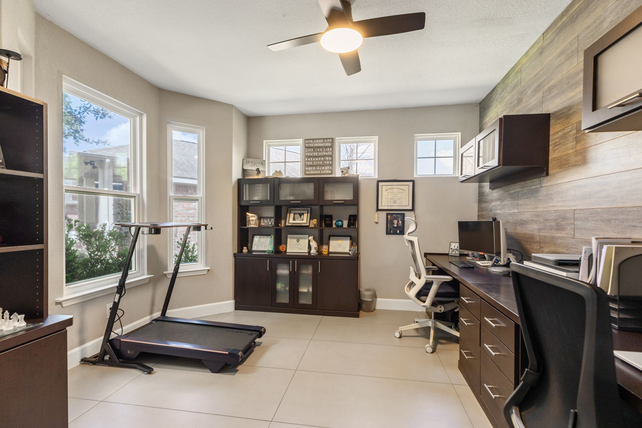 9102 Night Beacon Point Drive Spring, TX 77379 - Photo 4 of 43 Home Office w/ built-ins