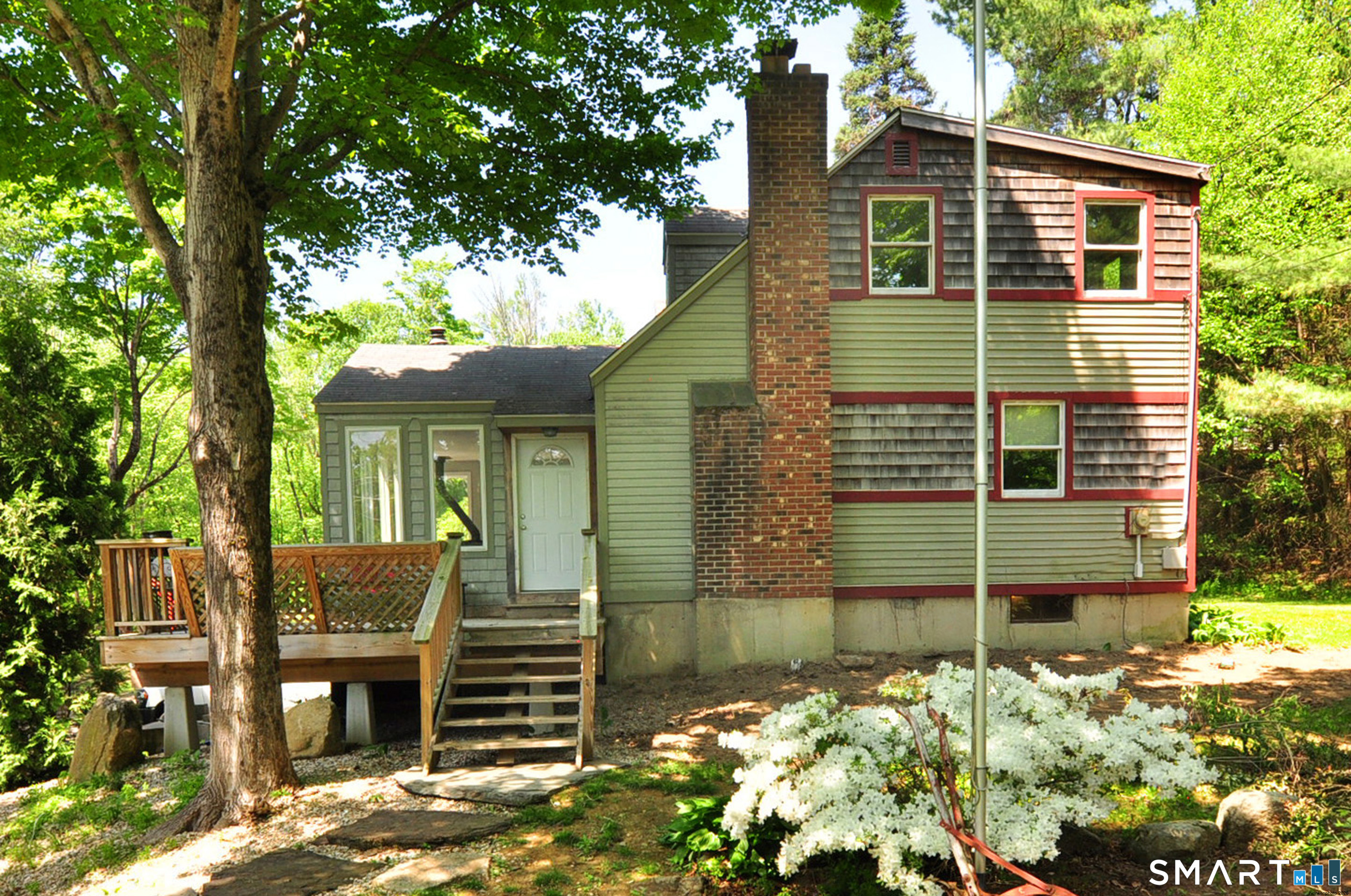 526 Granville Road Hartland, CT 06027 - Photo 2 of 37 Front exterior with Deck