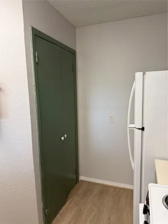 a close view of closet