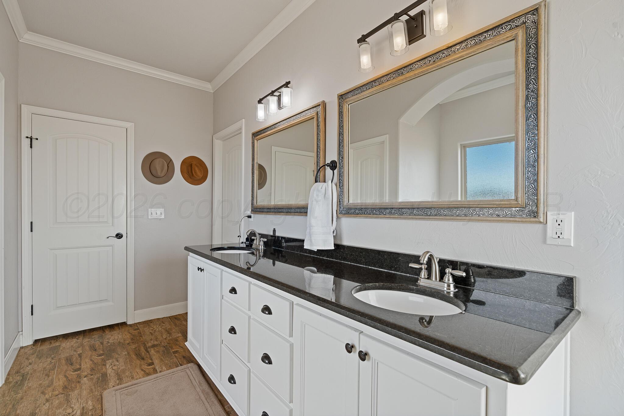 19000 Spirit Loop Amarillo, TX 79119 - Photo 21 of 86 a bathroom with a sink and a mirror