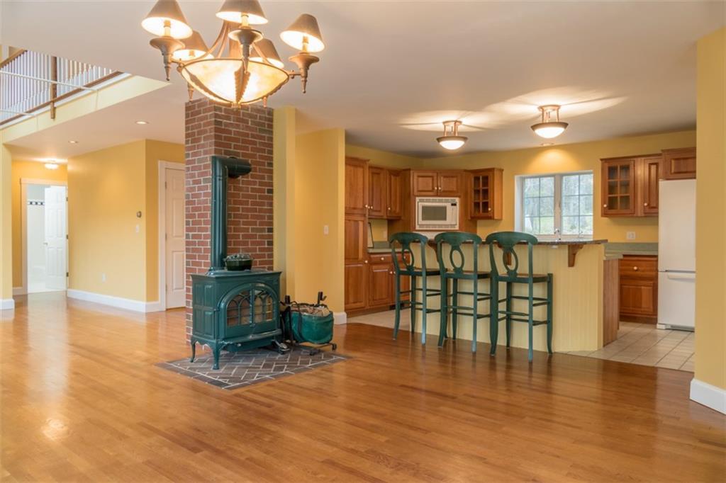 48 Pleasant Cove Road Phippsburg, ME 04562 - Photo 4 of 35 Dining Room and Living Room with...