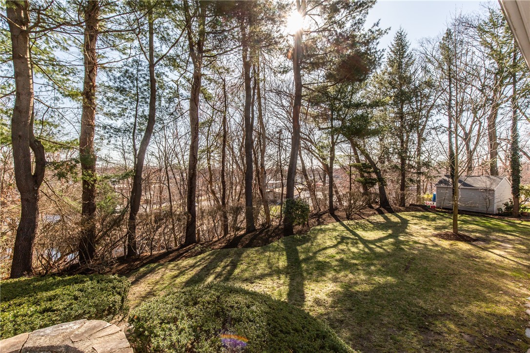45 Amherst Road Cranston, RI 02920 - Photo 47 of 47 Back yard elevation allows for a private view