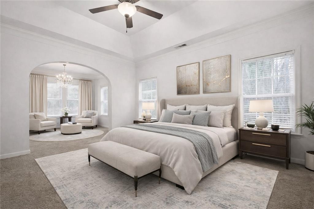 3155 Esplanade Circle Southwest Atlanta, GA 30311 - Photo 9 of 23 a spacious bedroom with a bed and window