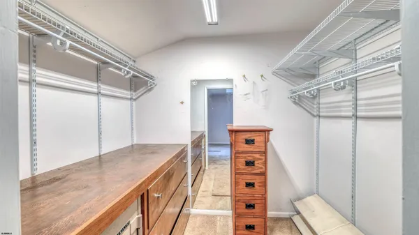 a view of walk in closet