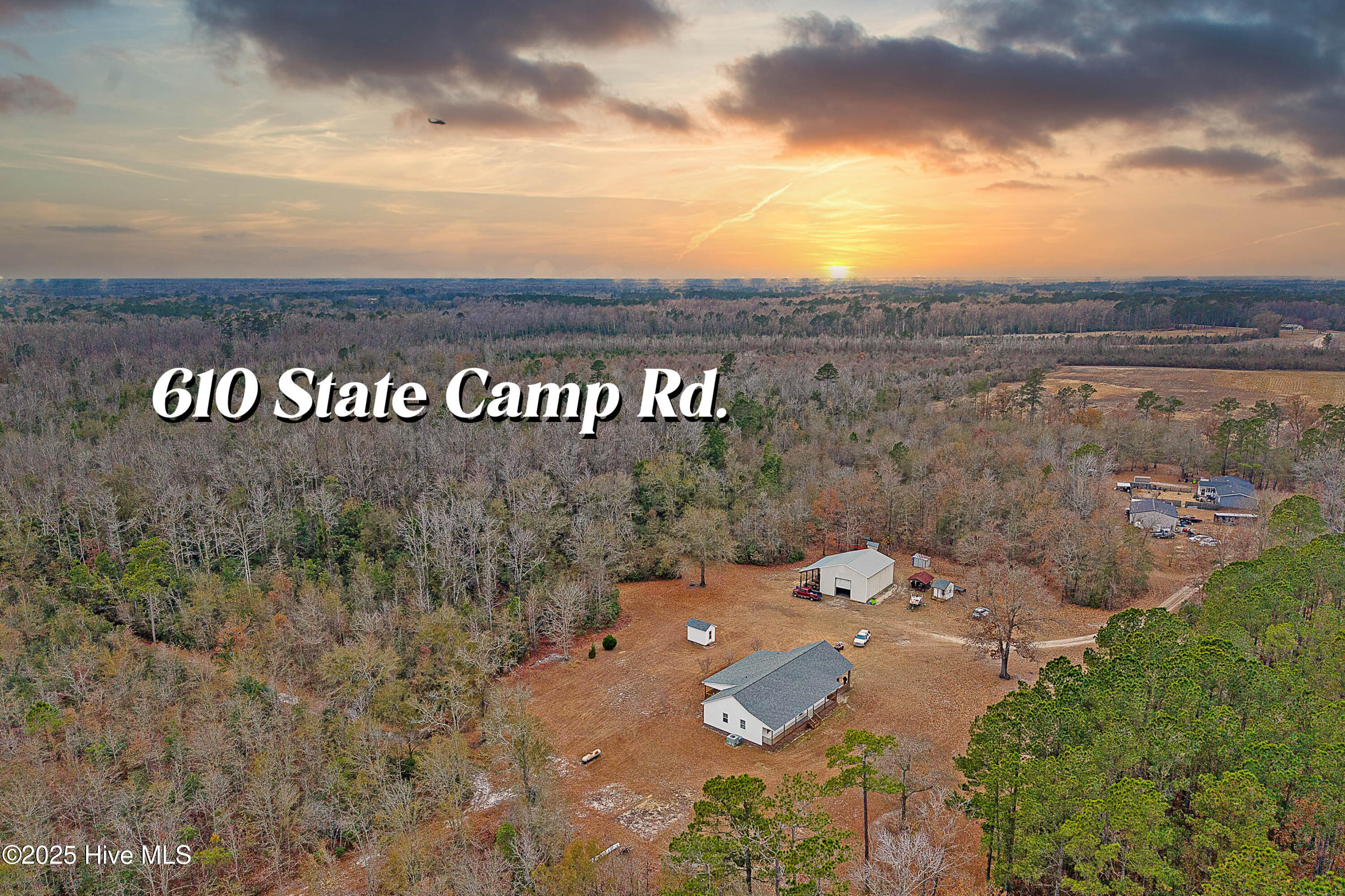 610 State Camp Road Vanceboro, NC 28586 - Photo 31 of 37 Aerial View